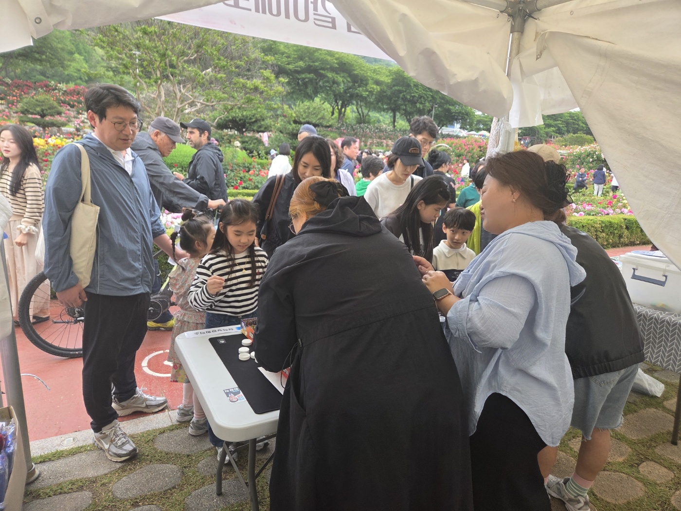 삼척 장미축제 보드게임 부스 운영